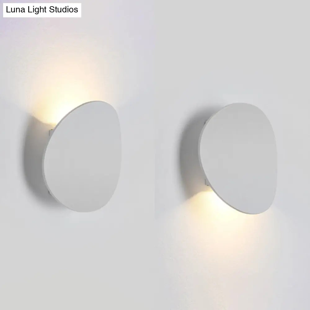 DecorBites™ 7W LED Round Wall Sconce - Modern Style Bedroom Lighting