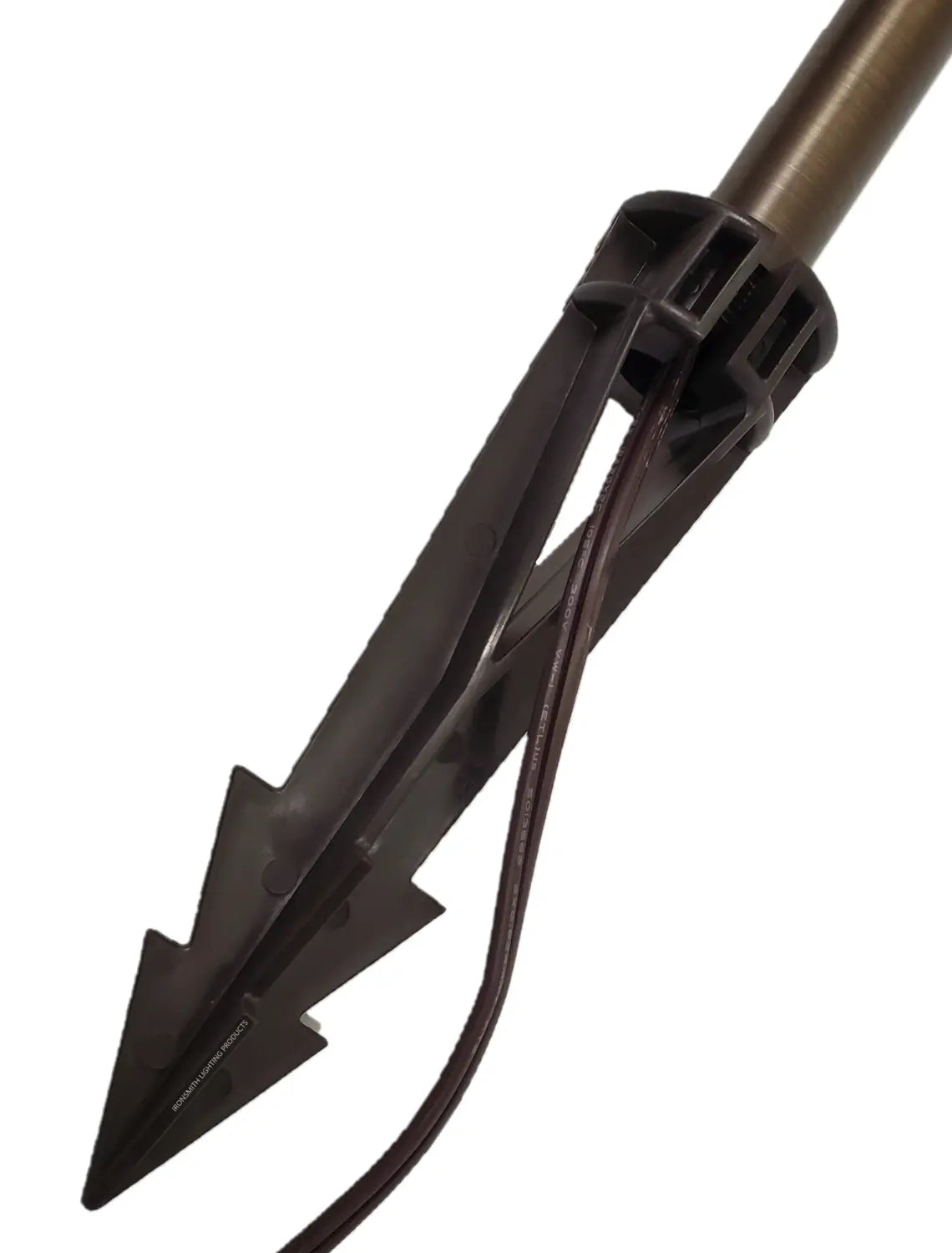 8-Inch Stake in the Ground with Side Wireway | 1/2 NPT Thread