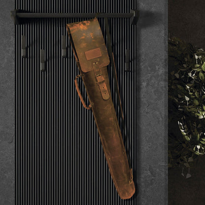 "Viking" Set in a Leather Case Camping Accessories BBQ Skewers Set  in a Leather Case, 7 items