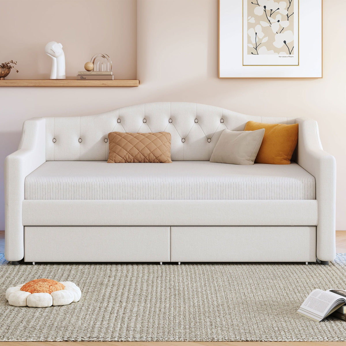 Daybed With LED Belt
