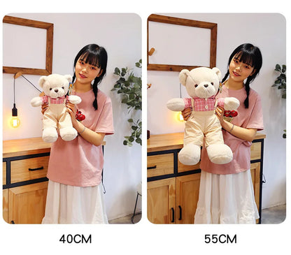 DecorBites™ 80cm Couple Bear Plush Toys Christmas Gift