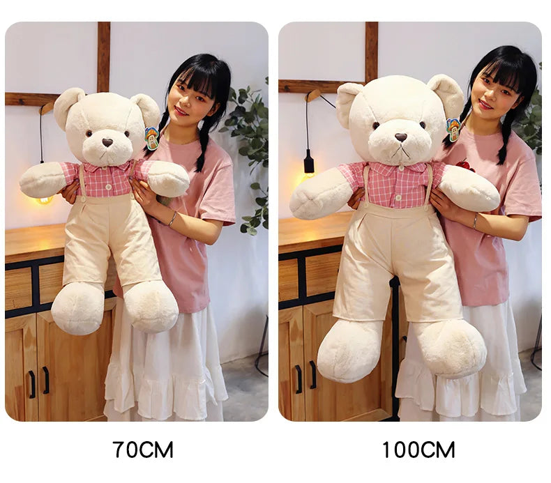 DecorBites™ 80cm Couple Bear Plush Toys Christmas Gift