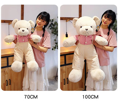 DecorBites™ 80cm Couple Bear Plush Toys Christmas Gift