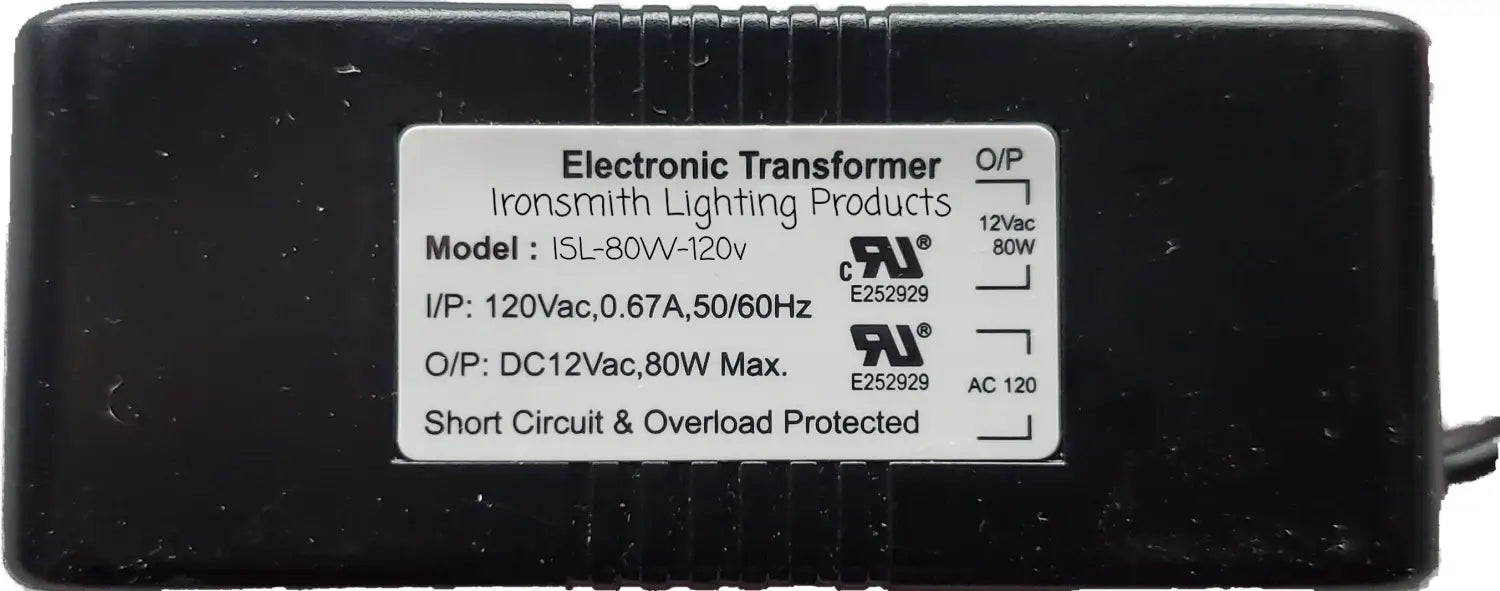 80W Halogen Electronic Transformer