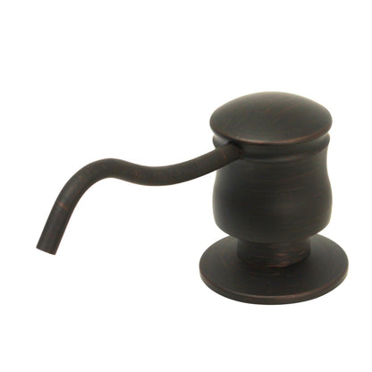 Built in Copper Soap Dispenser Refill from Top with 17 OZ Bottle - AK81006C