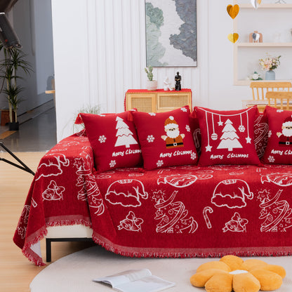 Soft Sofa Cover Chenille Sofa Cover Throw Couch Cover Blanket Throws for Couches