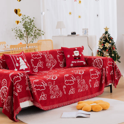Soft Sofa Cover Chenille Sofa Cover Throw Couch Cover Blanket Throws for Couches