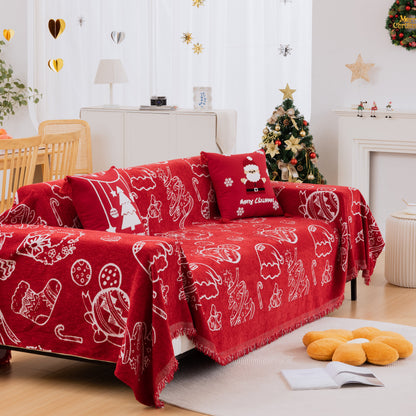 Soft Sofa Cover Chenille Sofa Cover Throw Couch Cover Blanket Throws for Couches