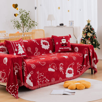Soft Sofa Cover Chenille Sofa Cover Throw Couch Cover Blanket Throws for Couches