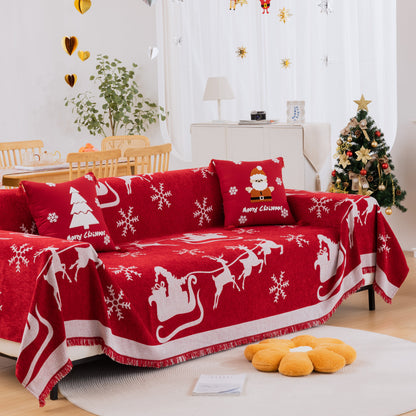 Soft Sofa Cover Chenille Sofa Cover Throw Couch Cover Blanket Throws for Couches