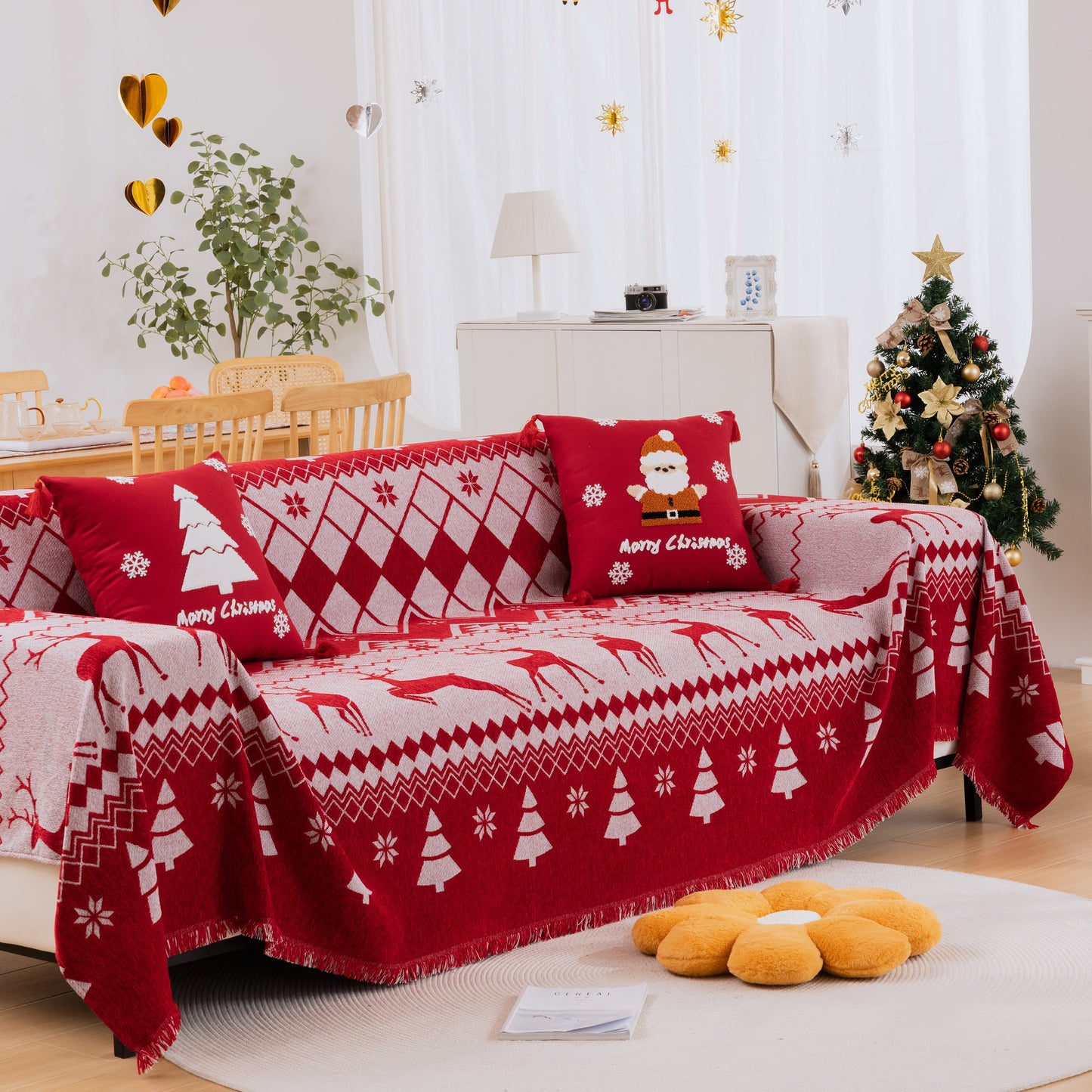 Soft Sofa Cover Chenille Sofa Cover Throw Couch Cover Blanket Throws for Couches