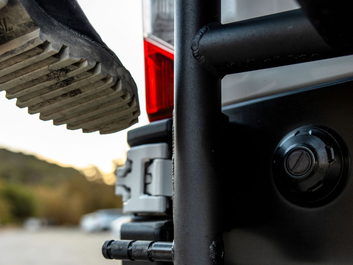 TRANSIT REAR TIRE CARRIER LADDER, view 4