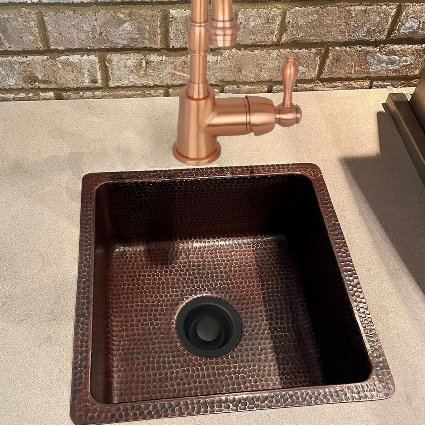Oil Rubbed Bronze Kitchen Sink Garbage Disposal Flange Stopper - AK82201ORB