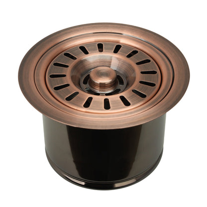 Antique Copper Kitchen Sink Garbage Disposal Flange Stopper - AK82202AC