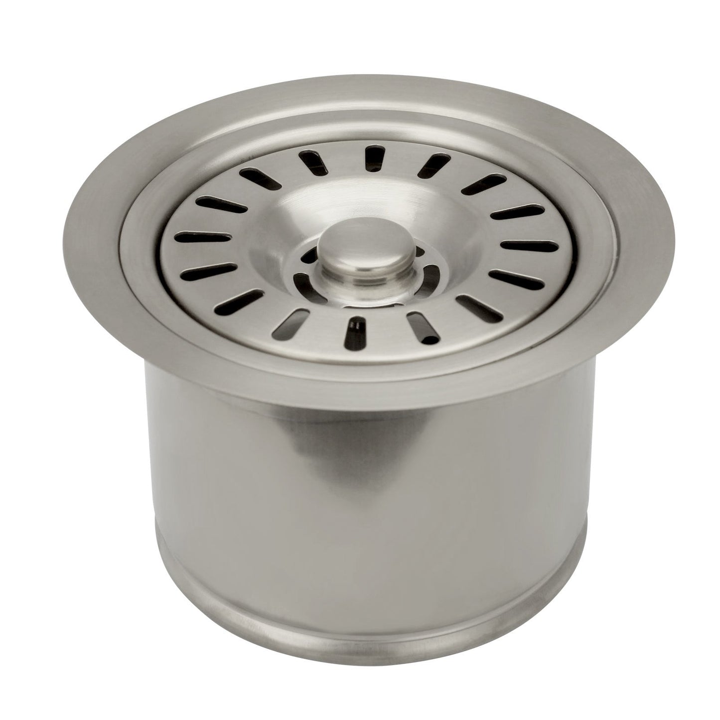 Brushed Nickel Kitchen Sink Garbage Disposal Flange Stopper