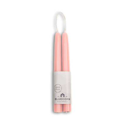 Beeswax Taper Candles - Hand-Dipped - 1 Pair