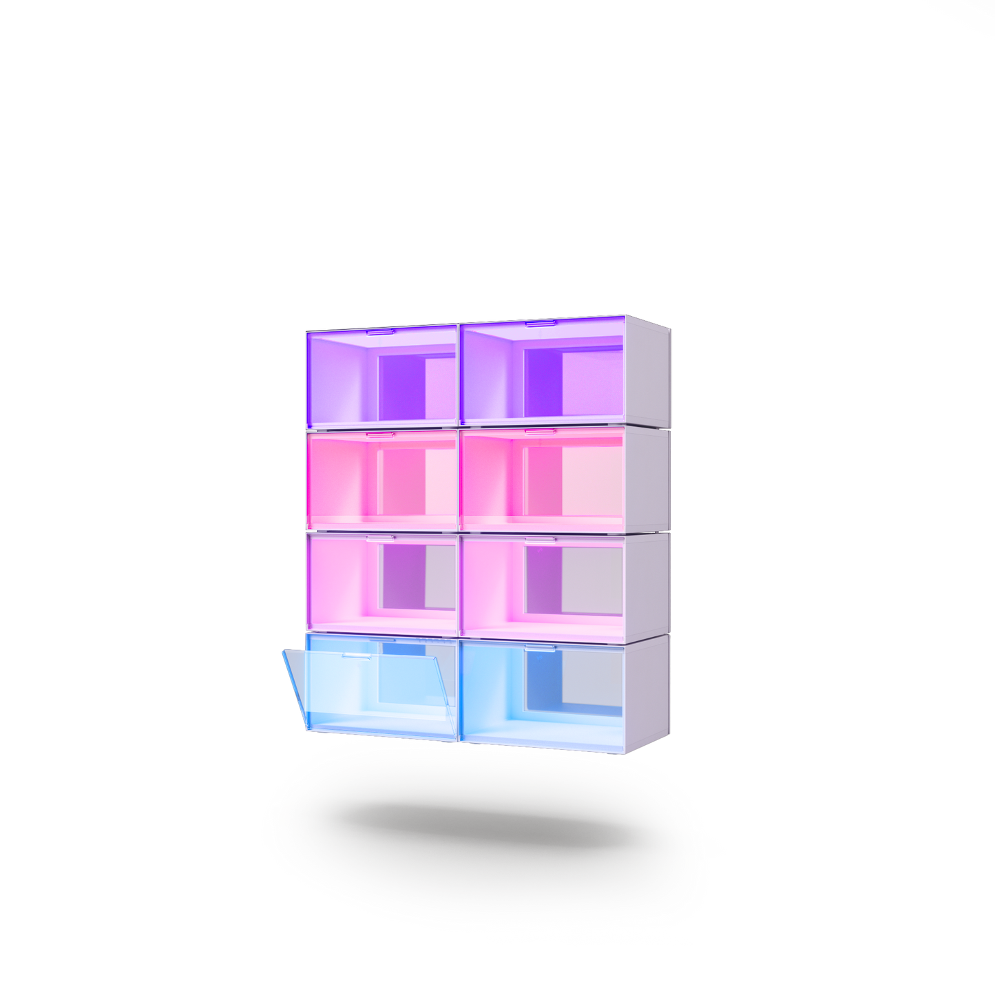 EXPO Smart LED Display Case Smarter Kit (8 Pack)