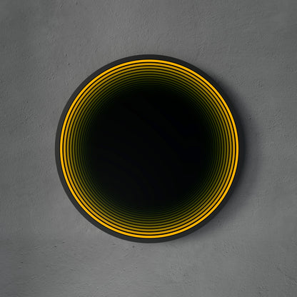 3D Circle Mirror Light