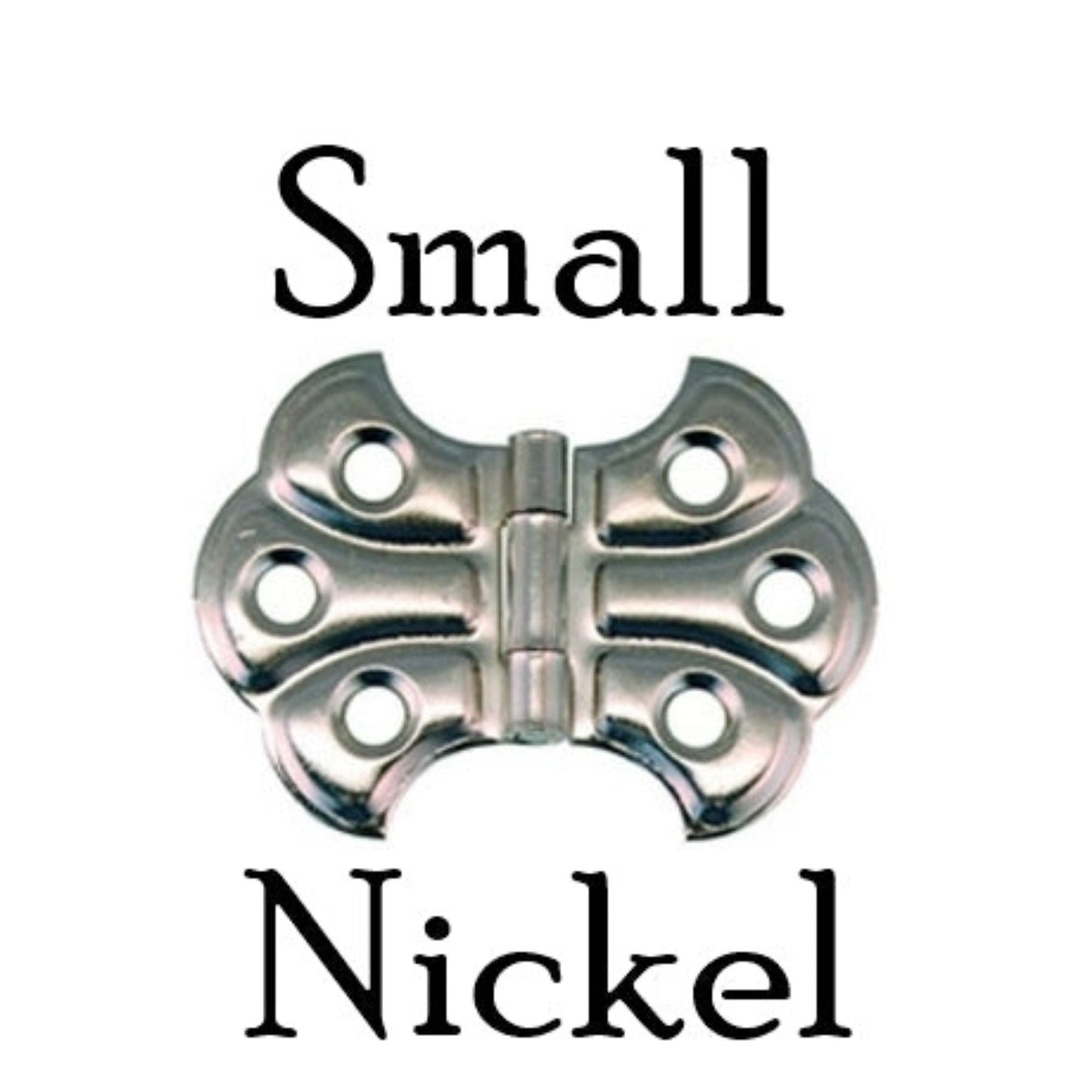 Historical Embossed Butterfly Hinge: Vintage Elegance for Your Cabinets