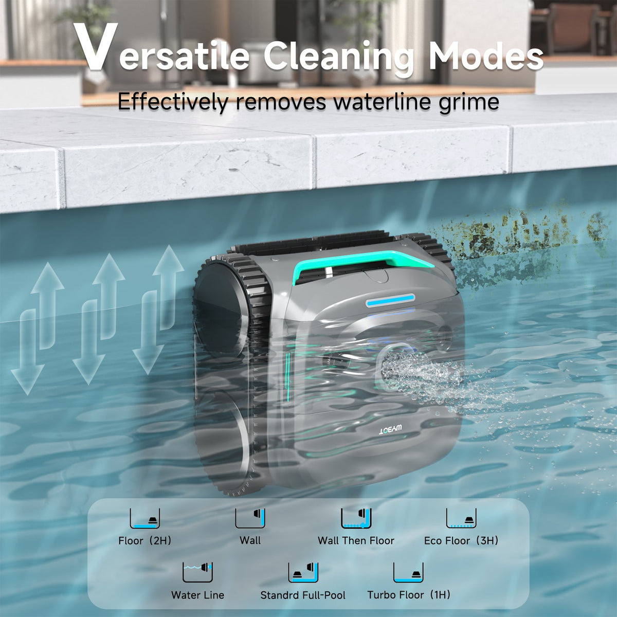 (2026 Upgrade) C2 Cordless Robotic Pool Cleaner