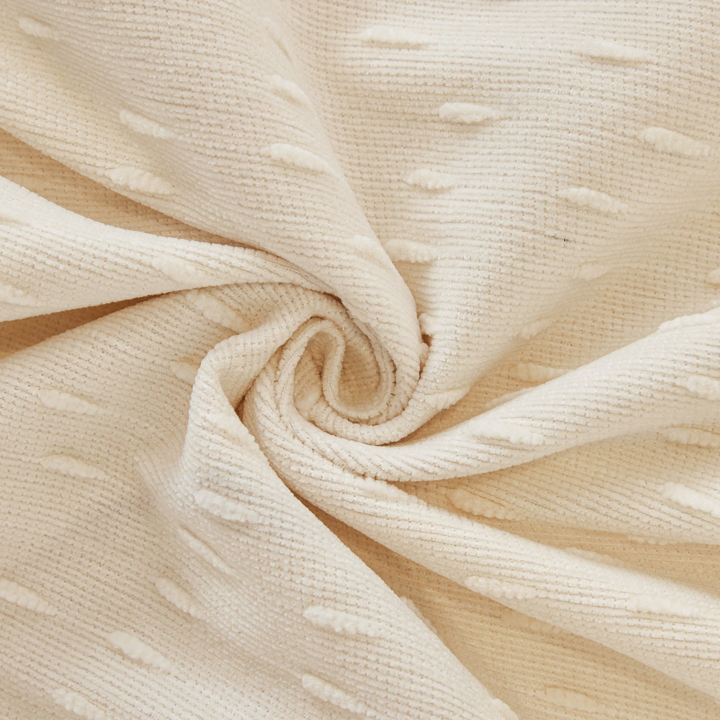 Textured Throw Blanket with 3D Dobby Weave, Minimalist Furniture Protector for Couch
