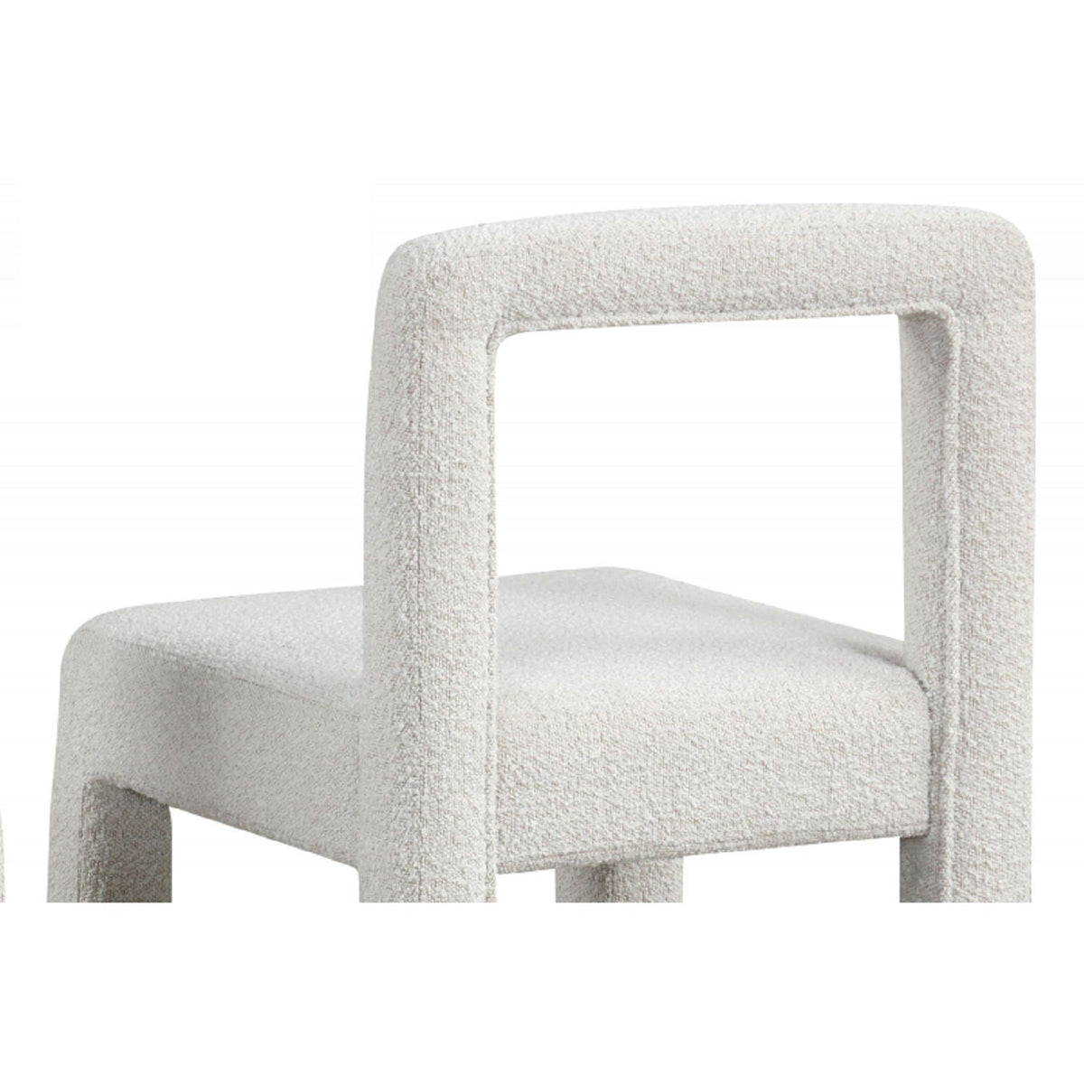 Dining Chairs With Square Open Back (Set of 2)