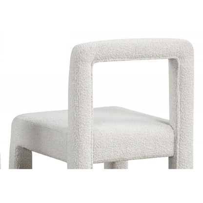 Dining Chairs With Square Open Back (Set of 2)