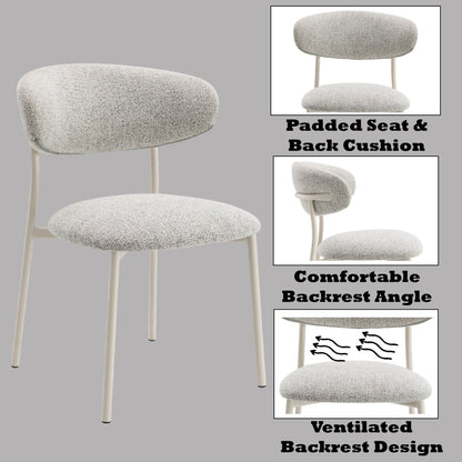 Kalam - Fabric Side Chair (Set of 2) - Gray