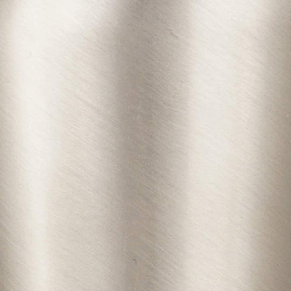 14"W Light Pendant Brushed Nickel Finish with Oatmeal Linen Shade
