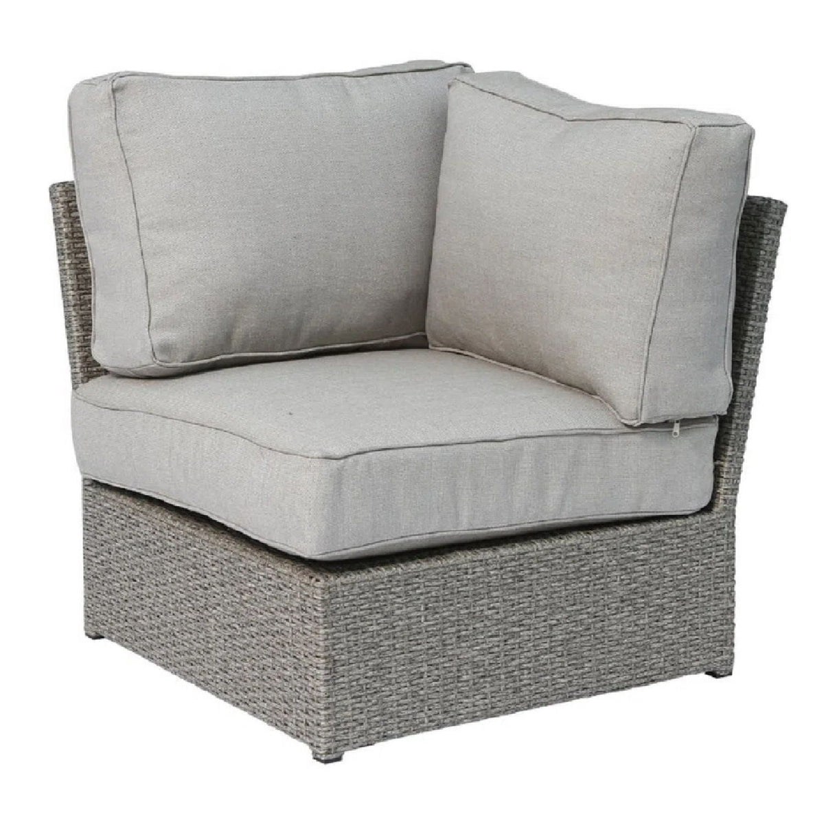 Rattan Sectional Sofa Set With Cushions