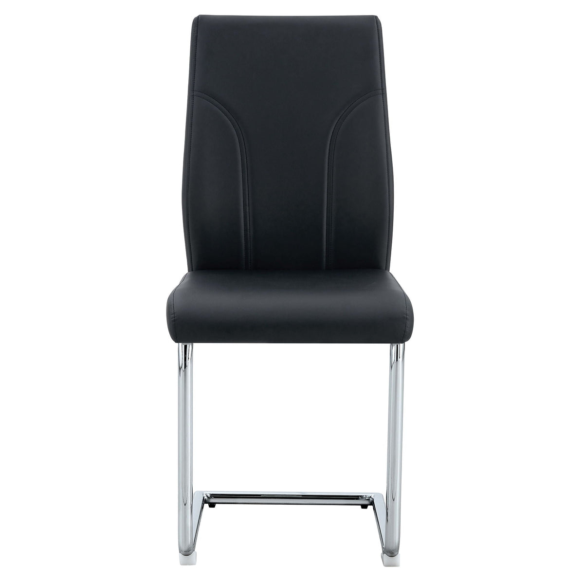 Modern Dining Chairs With High Backrest And Sturdy Legs