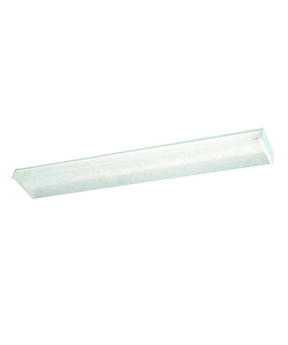 49"W Prismatic Wraparound 1-Light Integrated LED Light LightStrip Ceiling Light Fixture by RP Lighting