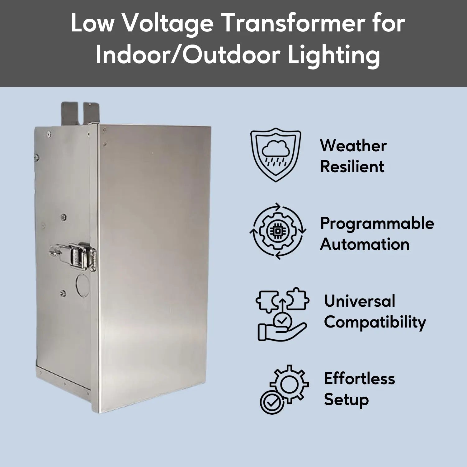 900W Low Voltage Lighting Transformer | 12V - 15V