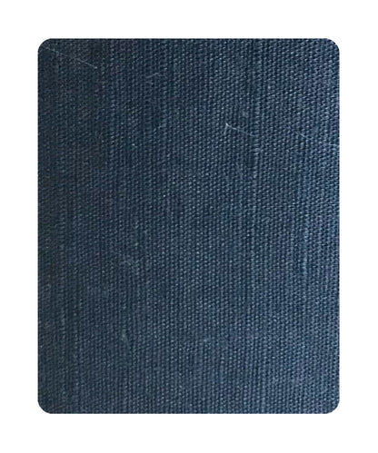 16"W x 10"H Shallow Drum Hard Back Textured Slate Blue