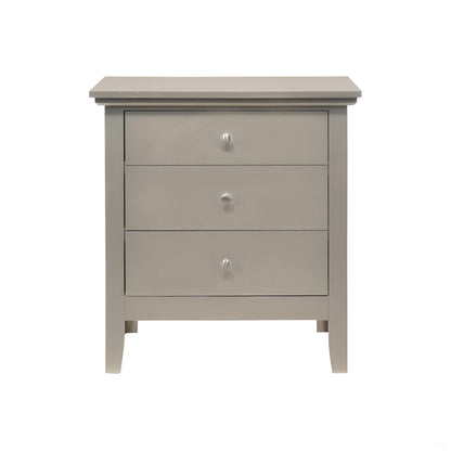 3 Drawer Nightstand & Dove Tailed Drawers