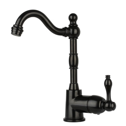 One-Handle Copper Widespread Kitchen Bar Faucet