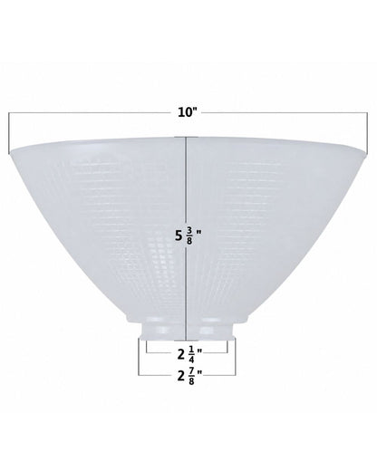 10 Inch Diameter Reflector-Type Replacement Shade