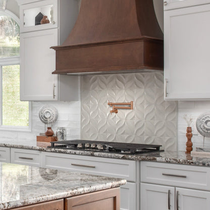 Copper Pot Filler Kitchen Faucet Wall-Mounted - AK98266-C