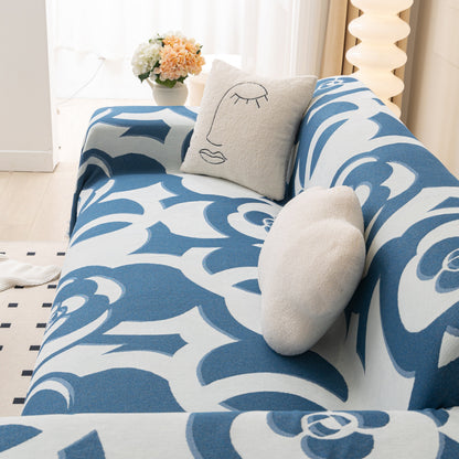 Chenille Sofa Cover Blanket, Couch Cover Blanket Throws for Couches Living Room Furniture Throw Covers