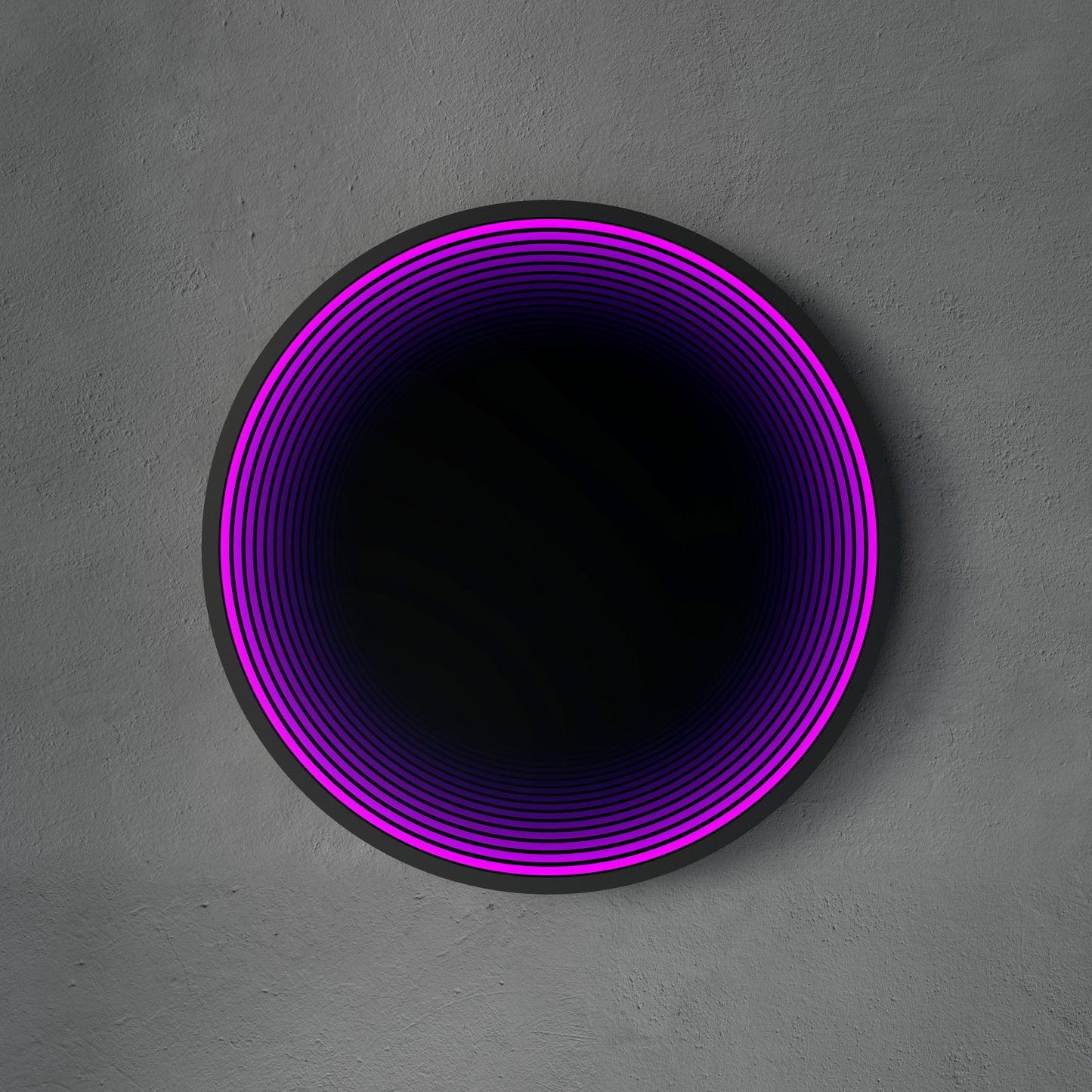 3D Circle Mirror Light