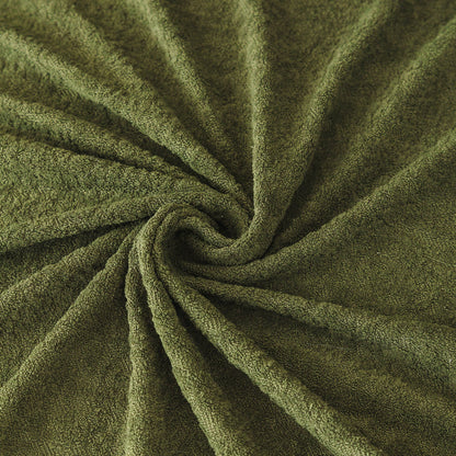 Luxury Sofa Throw Cover with Elegant Ruffled Skirt, Soft Decorative Couch Protector