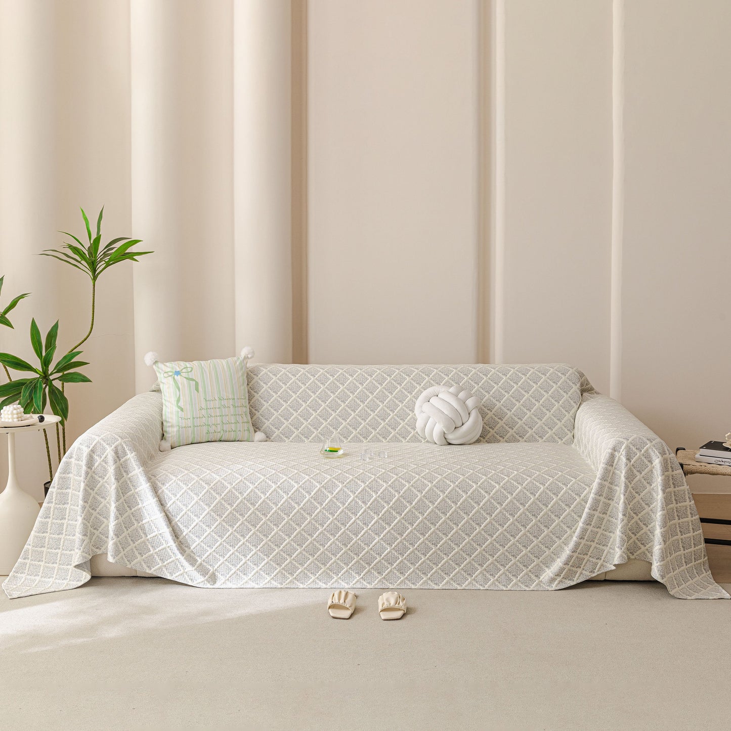 Cooling Couch Cover Throw, Washable Breathable Summer Bed Cover Sofa Protector Covers