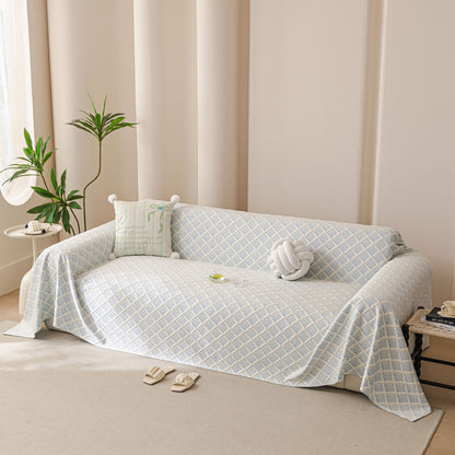 Cooling Couch Cover Throw, Washable Breathable Summer Bed Cover Sofa Protector Covers