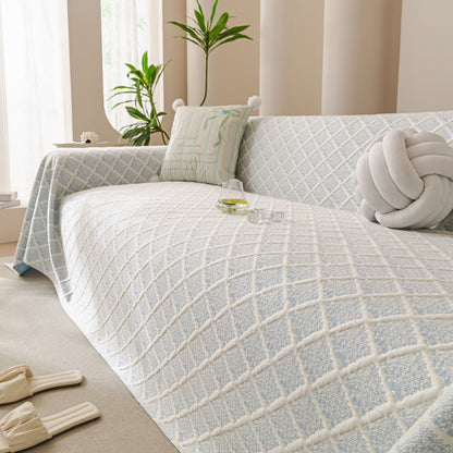 Cooling Couch Cover Throw, Washable Breathable Summer Bed Cover Sofa Protector Covers