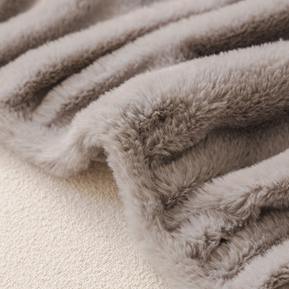Soft Plush Warm Sofa Cover Stretchable Cozy Velvet Couch Protector for Fall & Winter