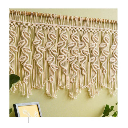 DecorBites™ Boho Macrame Tapestry Curtain for Stylish Home Decor
