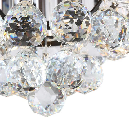 DecorBites™ Crystal Ceiling Fan with Light & Remote Control, 52 Inch Luxury Design