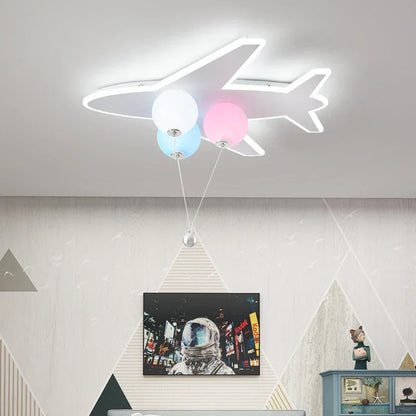 ™ Kids Cloud/Aircraft Chandelier with Remote Control - Interior Lighting Solution