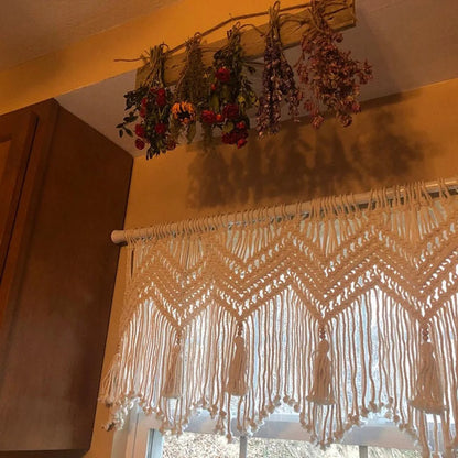 DecorBites™ Boho Cotton Wove Door Curtain Tapestry for Bedside Wall Background