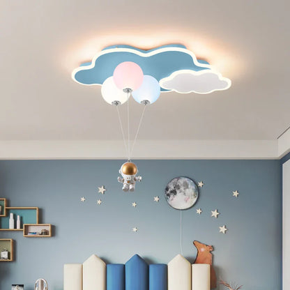 ™ Kids Cloud/Aircraft Chandelier with Remote Control - Interior Lighting Solution